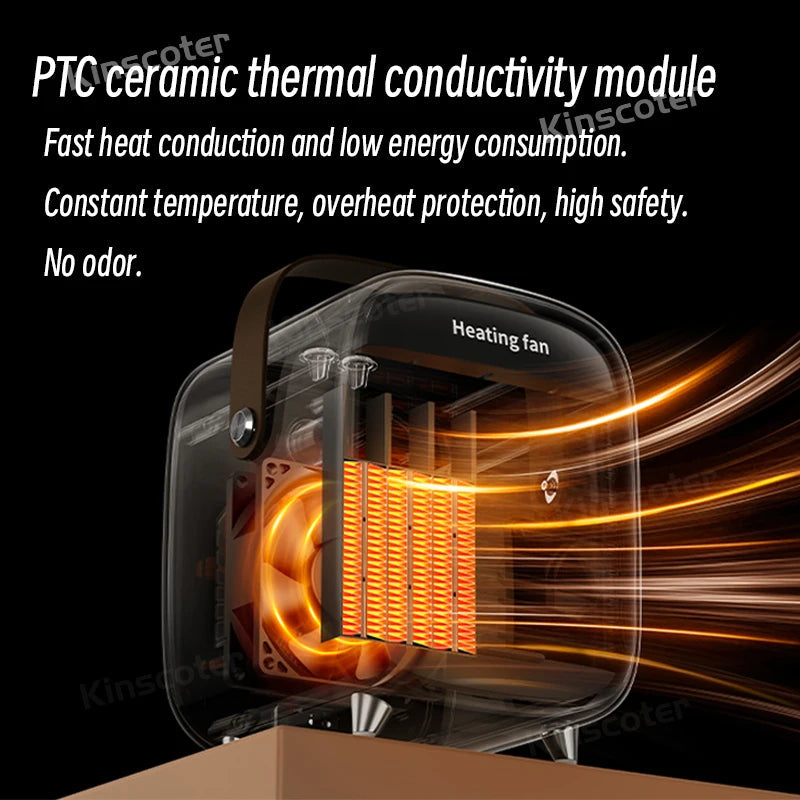 800W Portable Silent Heater
