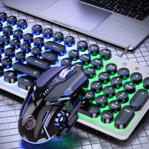 Dragon LED Backlight Gaming Keyboard Mouse Set