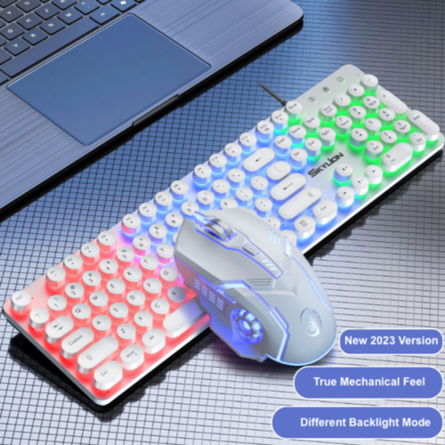 Dragon LED Backlight Gaming Keyboard Mouse Set