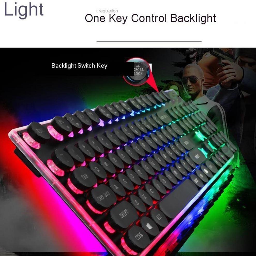 Dragon LED Backlight Gaming Keyboard Mouse Set