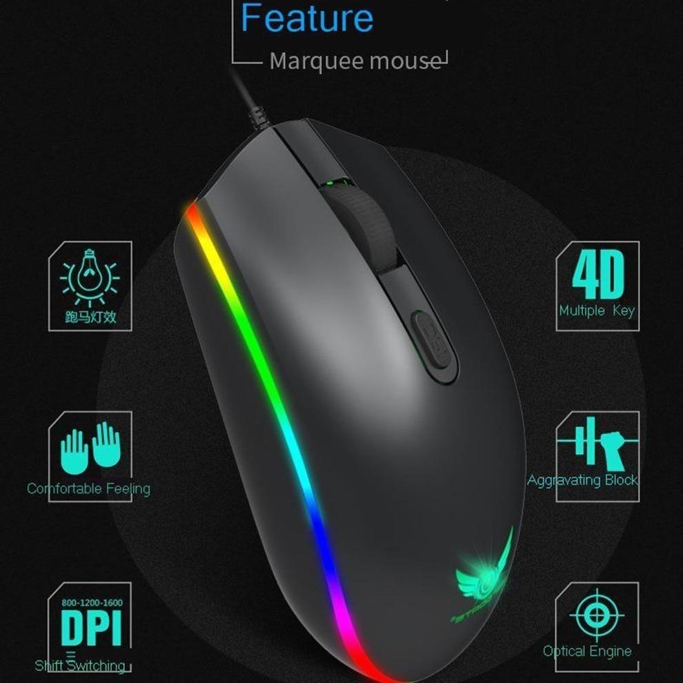 Dragon LED Backlight Gaming Keyboard Mouse Set