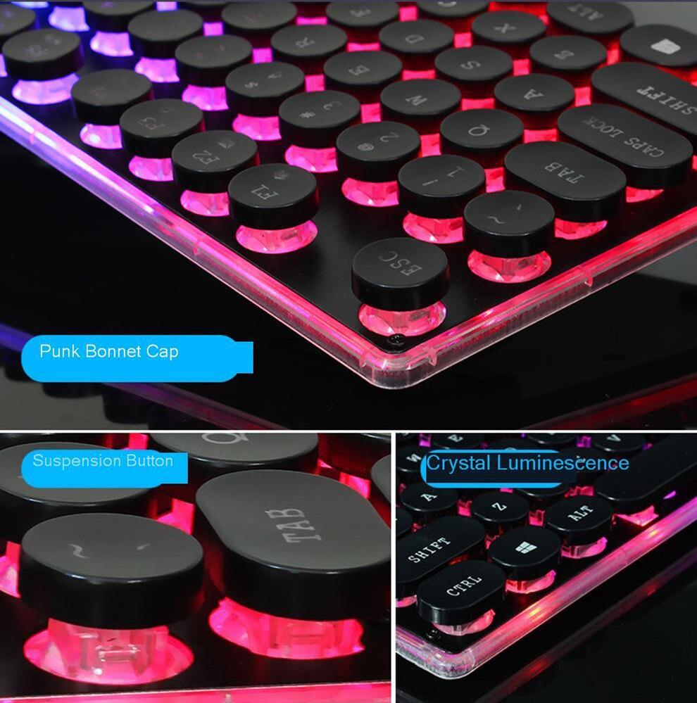 Dragon LED Backlight Gaming Keyboard Mouse Set