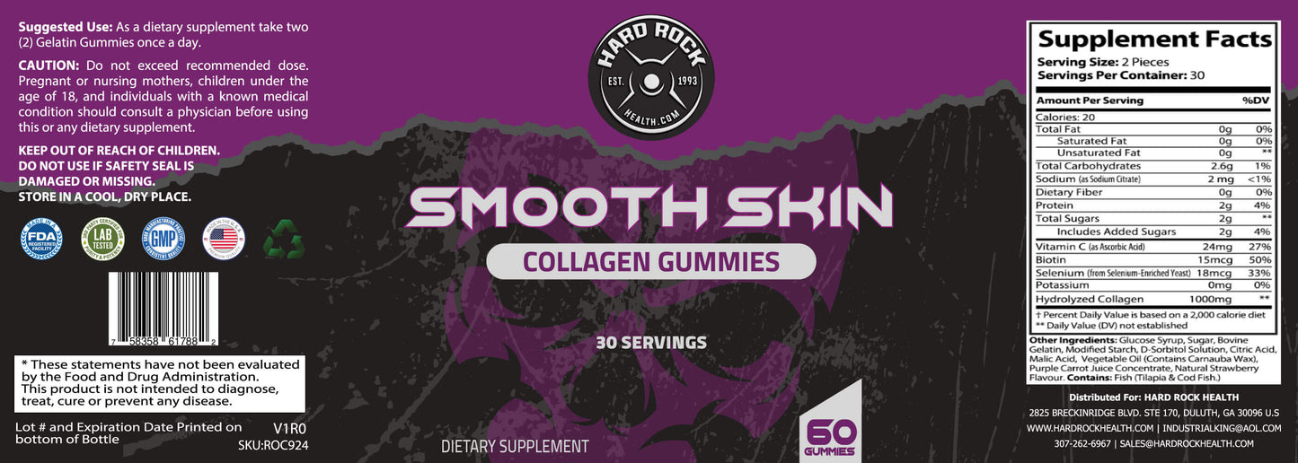 Smooth Skin Collagen Gummies