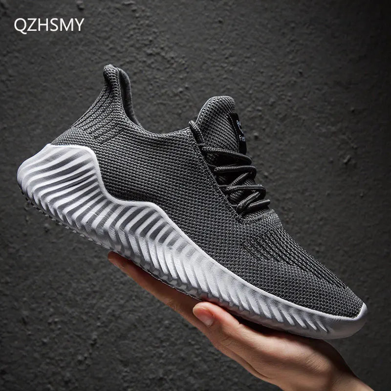 Breathable White Fashion Sneakers