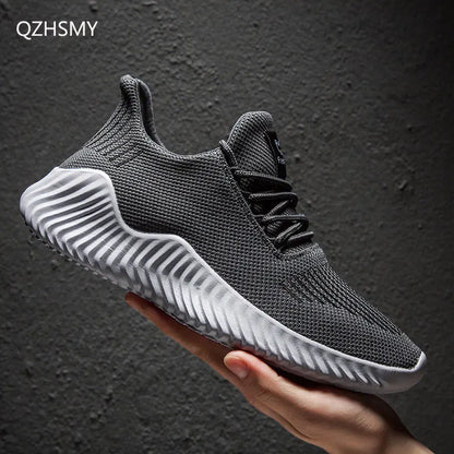 Breathable White Fashion Sneakers