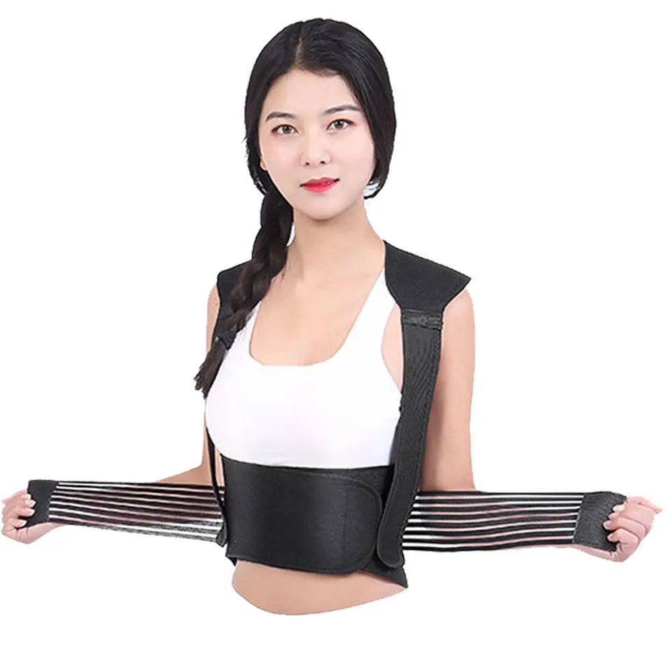 Self-Heating Brace Support Belt Back