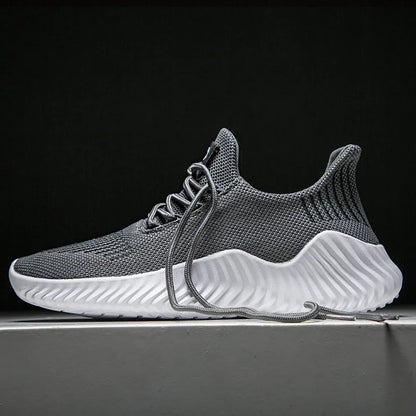 Breathable White Fashion Sneakers