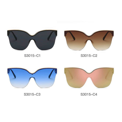 Women Cat Eye Oversize Sunglasses