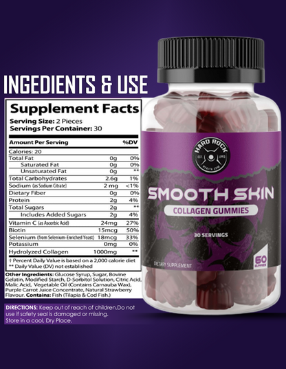 Smooth Skin Collagen Gummies
