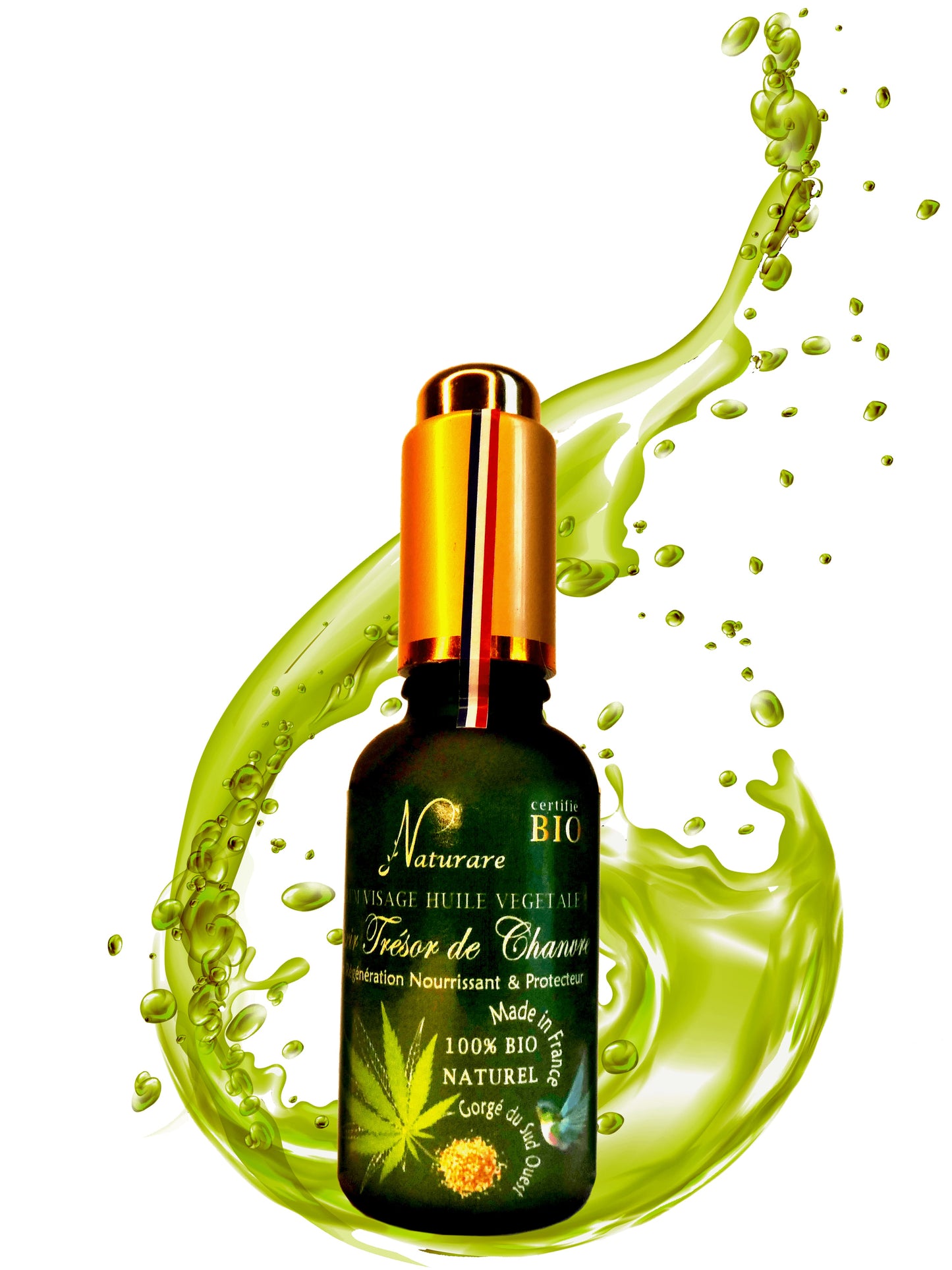 Organic Hemp Vegetable Oil Serum