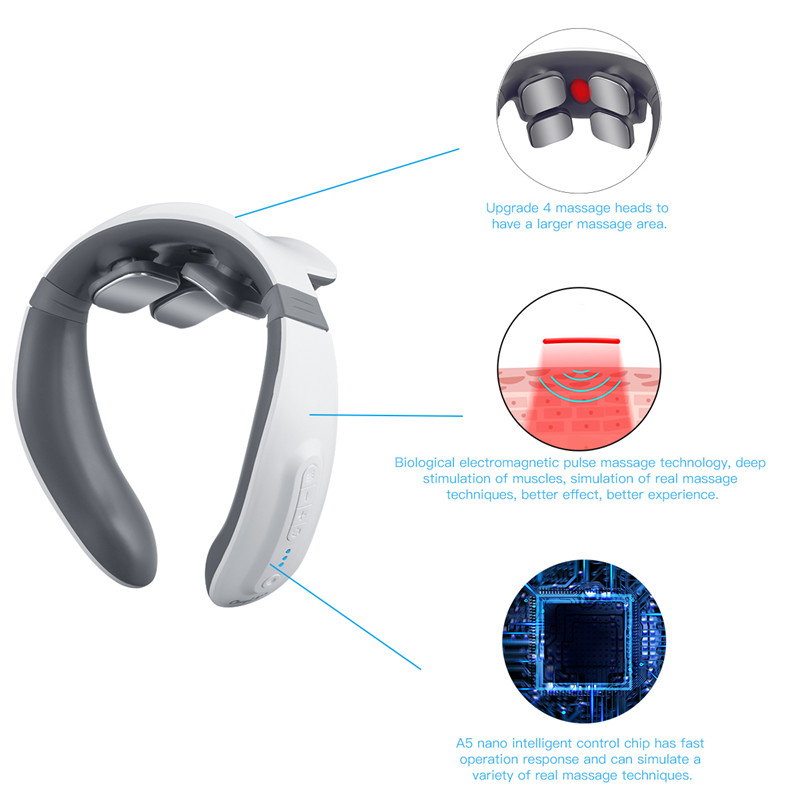 Heating Pain Relief   Cervical Massager