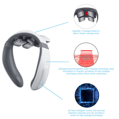 Heating Pain Relief   Cervical Massager