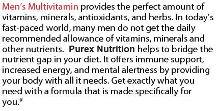 Mens Pure Multi-Vitamins