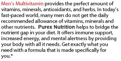 Mens Pure Multi-Vitamins