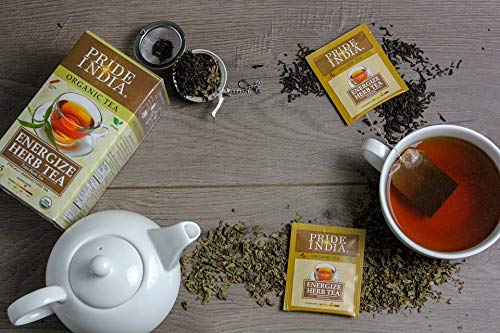 Organic Energize Herb Black Tea Bags