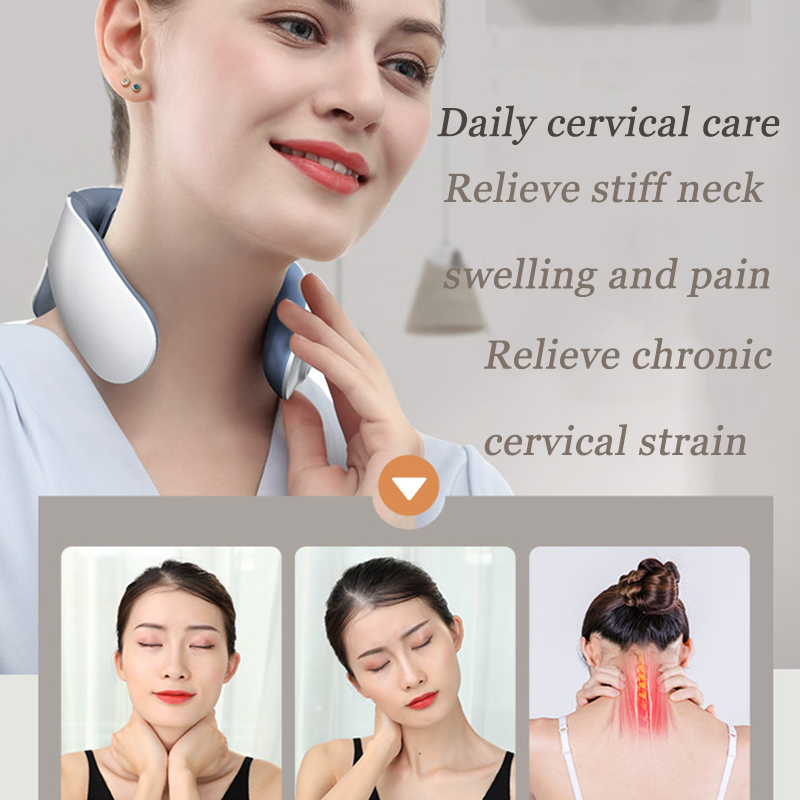Heating Pain Relief   Cervical Massager