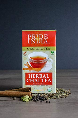 Organic Herbal Tulsi Chai Tea Bags