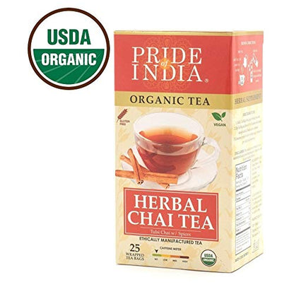 Organic Herbal Tulsi Chai Tea Bags