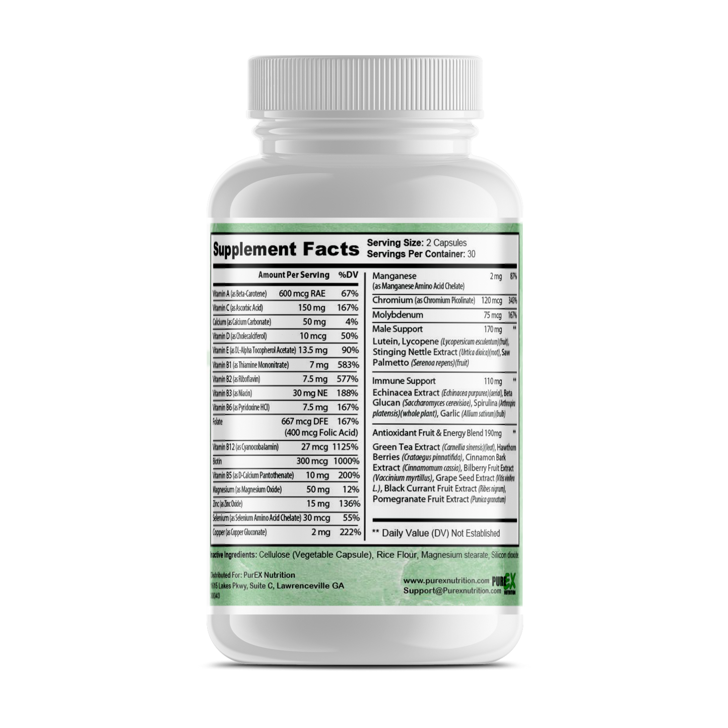 Mens Pure Multi-Vitamins