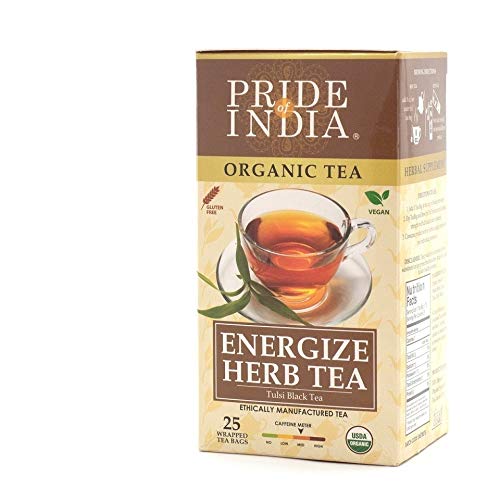 Organic Energize Herb Black Tea Bags