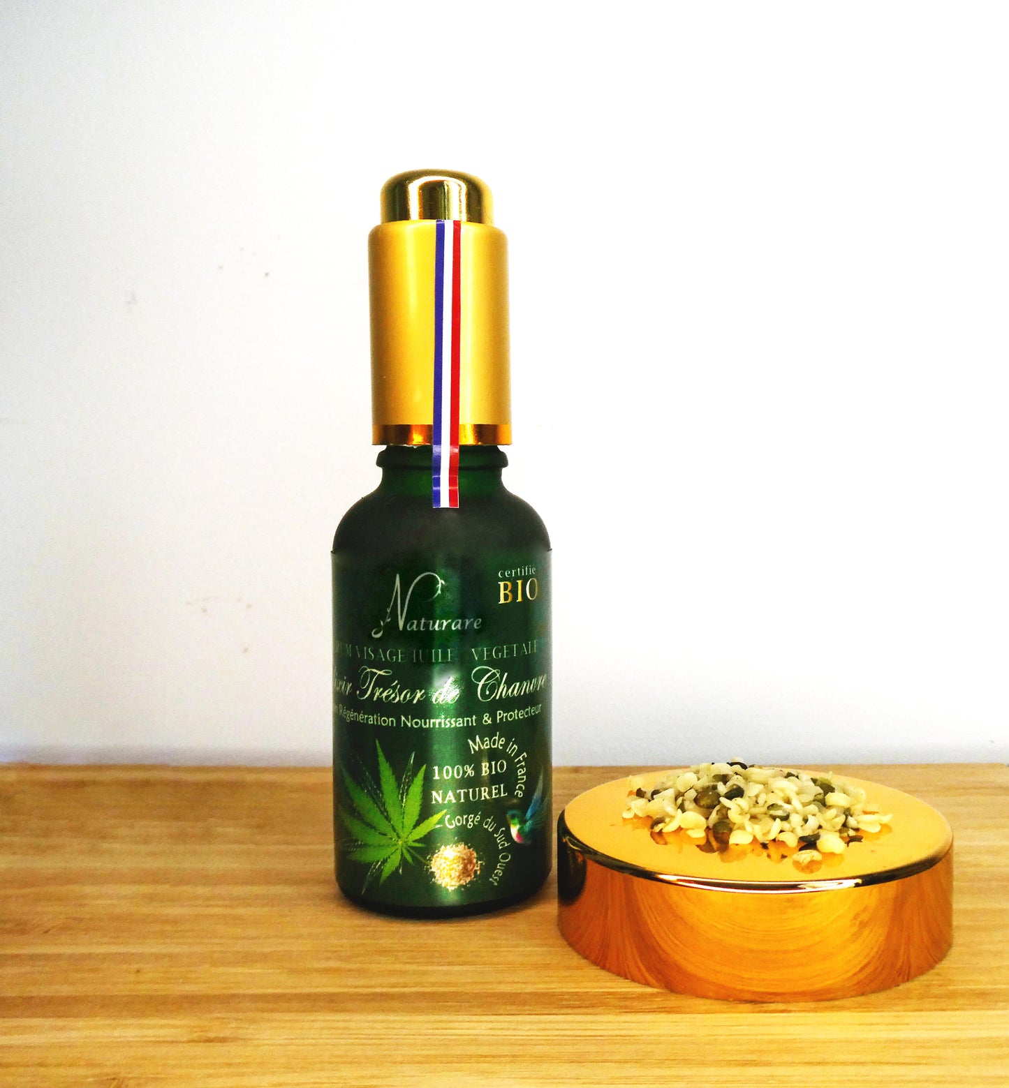 Organic Hemp Vegetable Oil Serum