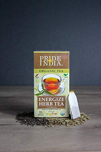Organic Energize Herb Black Tea Bags