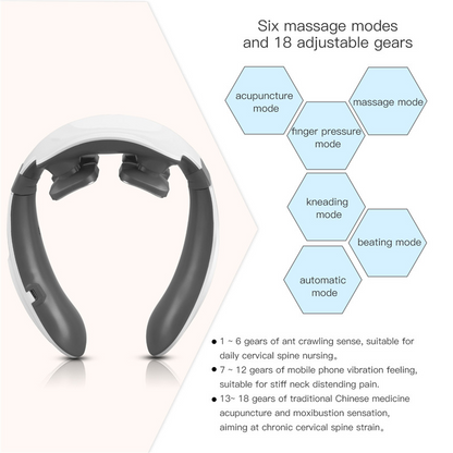 Heating Pain Relief   Cervical Massager