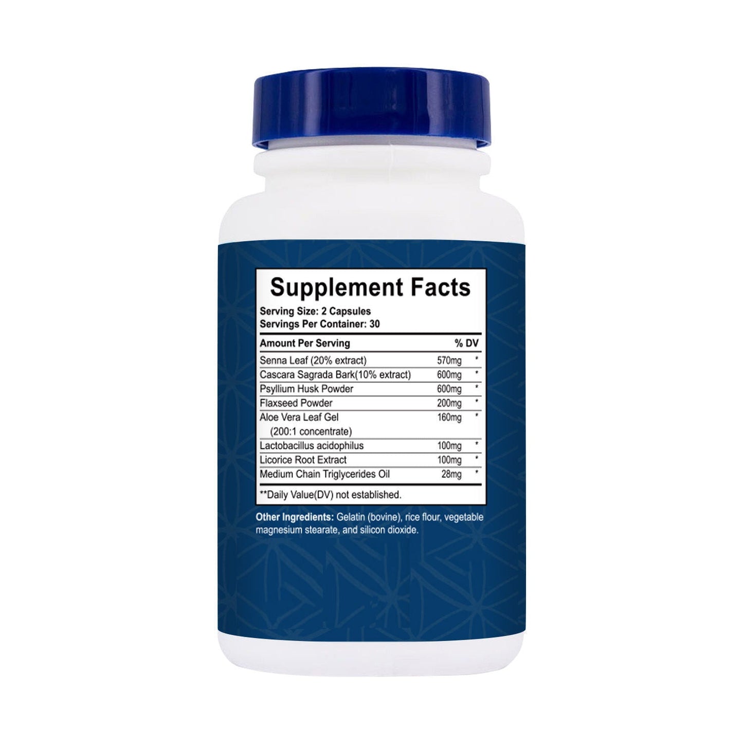 Senna Leaf Supports Cleanse & Detox Capsule