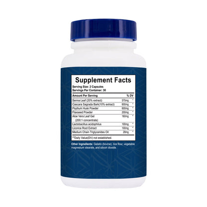 Senna Leaf Supports Cleanse & Detox Capsule