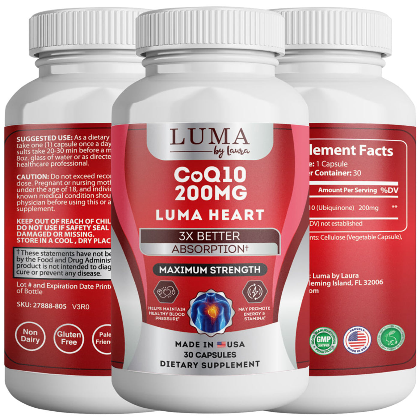 Luma Heart High Absorption Capsules