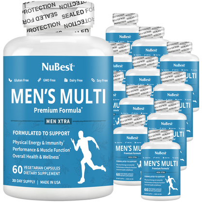 Men's Multi  Energy, Immunity Vegan Capsules