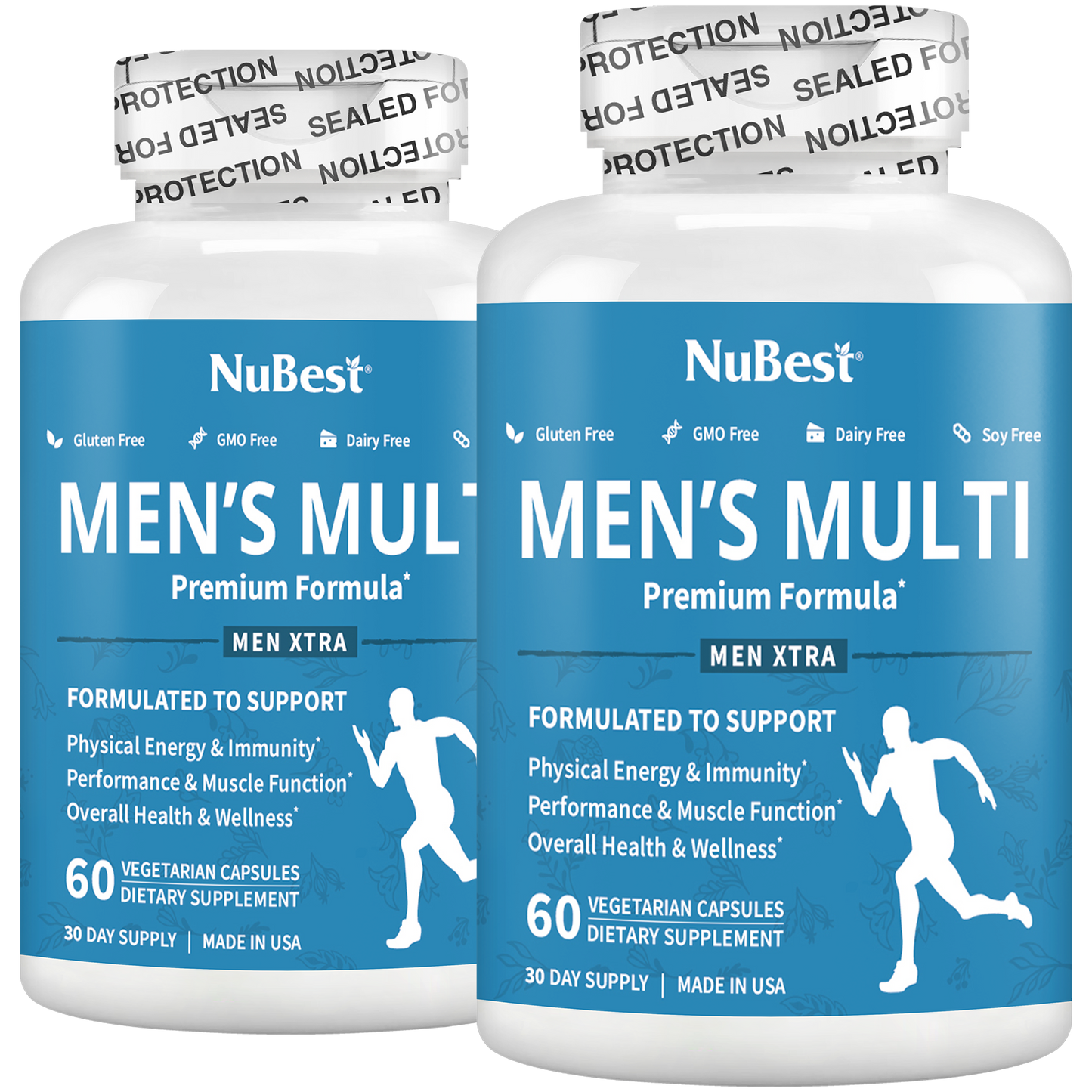 Men's Multi  Energy, Immunity Vegan Capsules