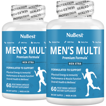 Men's Multi  Energy, Immunity Vegan Capsules