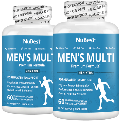 Men's Multi  Energy, Immunity Vegan Capsules