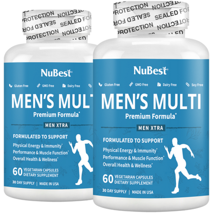 Men's Multi  Energy, Immunity Vegan Capsules