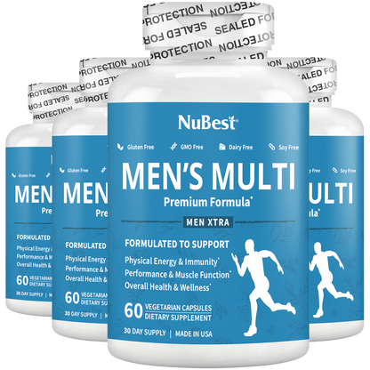 Men's Multi  Energy, Immunity Vegan Capsules