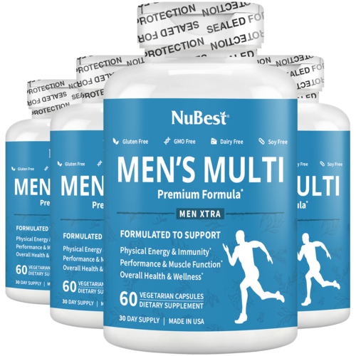Men's Multi  Energy, Immunity Vegan Capsules