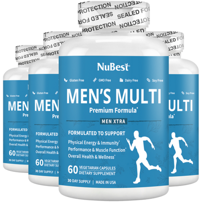 Men's Multi  Energy, Immunity Vegan Capsules