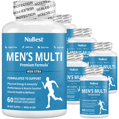 Men's Multi  Energy, Immunity Vegan Capsules