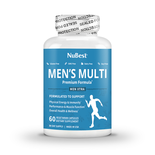 Men's Multi  Energy, Immunity Vegan Capsules