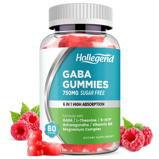 GABA Sleep Gummies – Melatonin-Free Natural Sleep Aid with 5-HTP & Magnesium