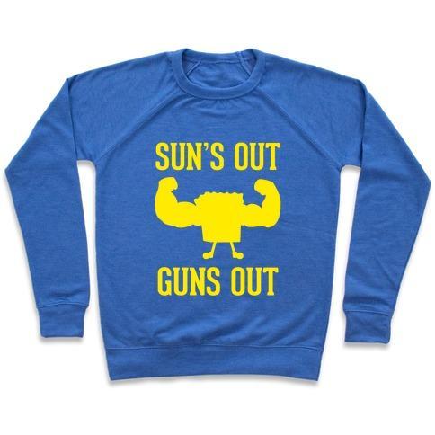Sun's Out Guns Out Crewneck Sweatshirt