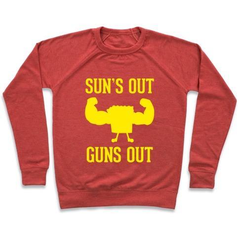 Sun's Out Guns Out Crewneck Sweatshirt